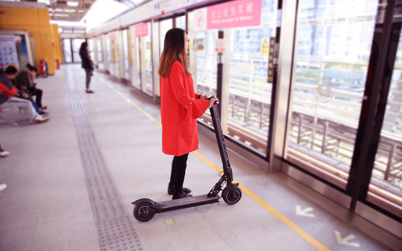 folding kick scooter for adults