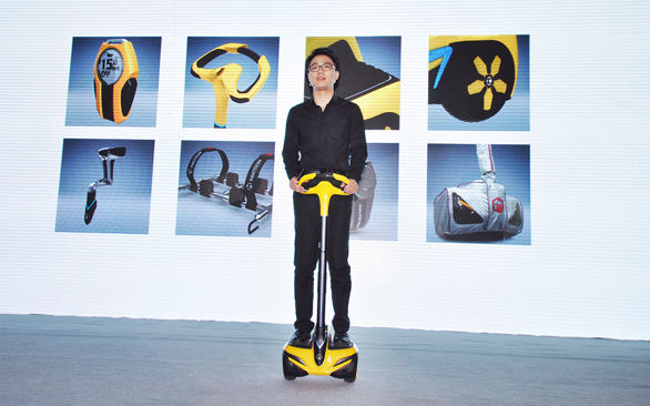 R1 inmotion sensor controlled vehicle