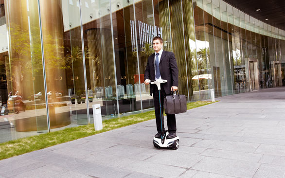 Self Balancing sensor controlled vehicle