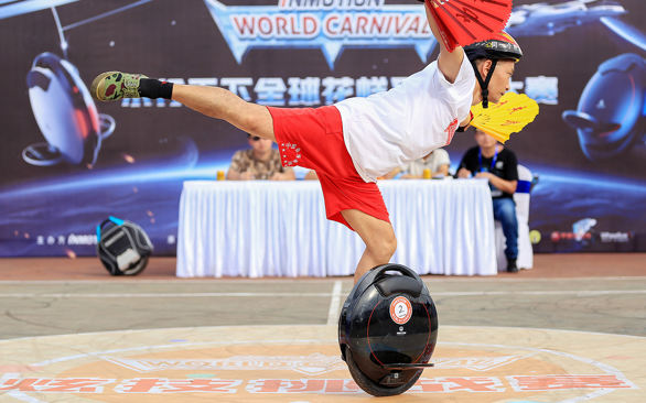 balancing electric unicycle