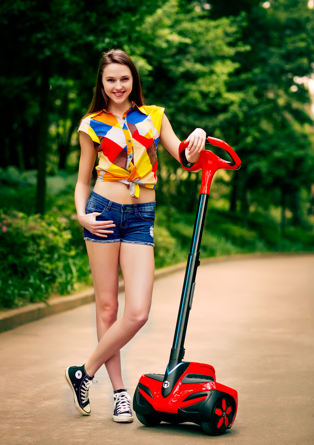 Girls convenient sensor controlled vehicle