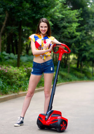 Womens smart self balancing vehicle