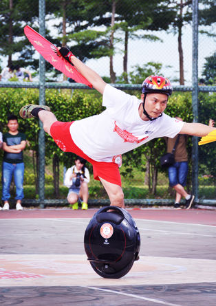 portable electric unicycle