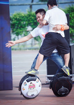 single wheel self balancing electric unicycle