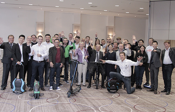 INMOTION Technologies Co., Ltd (hereinafter referred to as INMOTION), has successfully held an European new product release meeting on the theme of ‘Enjoyable Tour· Free Living ’at Crown Plaza Berlin City Center.