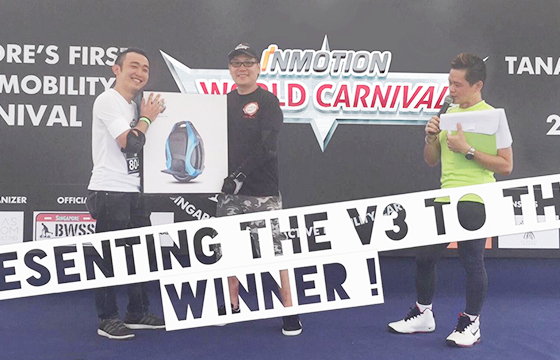 Live my life · INMOTION World Carnival in Singapore brought down the curtain on April 24,2016. As the first stop of the competition, it is fantastic and fabulous. It is also the very first competition for professional electric self-balancing unicycle.